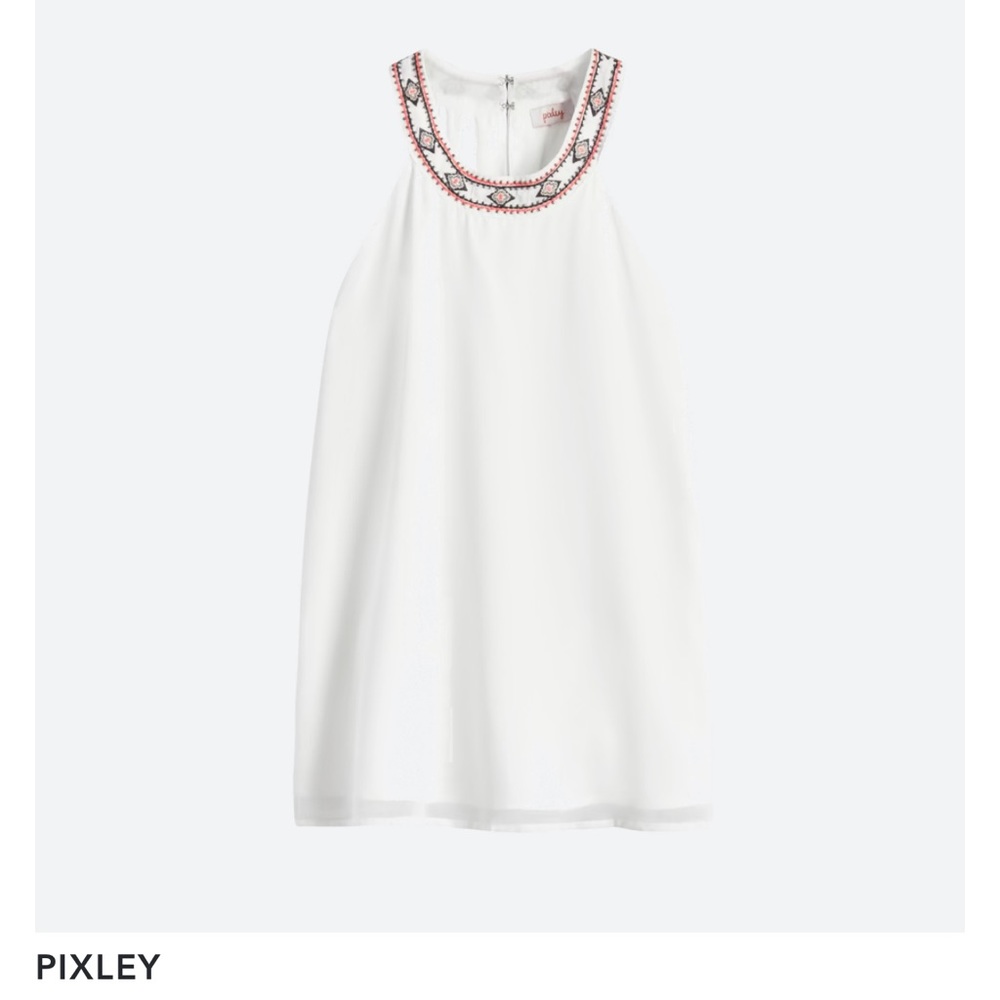 Embroidered Halter Blouse